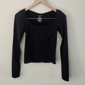 NWT FB Intimately Free Black Fitted Top